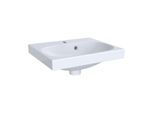 Geberit Acanto Handwaschbecken 500636012 45x38cm, mit Hahnloch, mit Überlauf, weiß