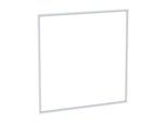 Geberit One Abdeckrahmen 505844001 105 cm, weiß/Aluminium pulverbeschichtet, Unterputz-Montage