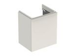 Geberit Smyle Square Waschtisch-Unterschrank 500366JL1 53,6x61,7x43,3cm, 1 Tür links, sandgrau hochglanz