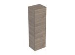Geberit Smyle Square Mittelhochschrank 500361JR1 36x118x29,9cm, 1 Tür, Holzstruktur Nussbaum hickory