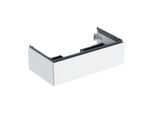 Geberit One Waschtisch-Unterschrank 505073001 88,8 x 50,4 x 47 cm, weiß/lackiert hochglänzend, 1 Schubladen
