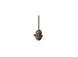 Hewi 477 Toilettenbürstengarnitur 477.20.10084 umbra, Wandmontage