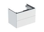 Geberit One Waschtisch-Unterschrank 505262002 74 x 50,4 x 47 cm, weiß/lackiert matt, 2 Schubladen