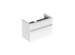 Geberit Smyle Square Waschtisch-Unterschrank 500354001 88,4x61,7x47cm, weiß hochglanz, 2 Schubladen
