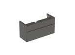 Geberit Smyle Square Waschtisch-Unterschrank 500355JK1 118,4x61,7x47cm, lava matt, 2 Schubladen