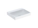 Geberit One Waschtisch 505021011 60 cm, ohne Hahnloch und Überlauf, weiß KeraTect