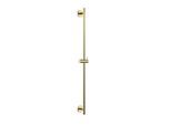 Herzbach MODUL7 seven round Dusch-Wandstange 11.965900.1.03 100cm, stufenlos verstellbar, PVD Gold