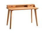 Hasena , Eichefarben , Holz , Eiche , massiv , 2 Schublade(n) Schubladen , rechteckig , 60x85x120 cm , Büromöbel, Schreibtische, Schreibtische