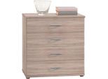 Livetastic , Eichefarben , Holzwerkstoff , 4 Schublade(n) Schubladen , 60x70x30 cm , Beimöbel erhältlich ,