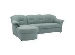Mid.you , Hellblau , Textil , Uni , 233x142 cm , Made in EU, FSC MIX , Rücken echt , Wohnzimmer, Sofas & Couches, Schlafsofas, Schlafsofas