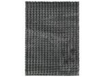 James Wood , Anthrazit , Textil , Uni , rechteckig , 160x220 cm , Oeko-Tex® Standard 100 , beidseitig verwendbar , Teppiche & Böden, Teppiche, Fellteppiche