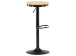 Livetastic , Schwarz, Beige , Holz, Metall , Kiefer , furniert , 36.5x80x37 cm , abwischbar ,