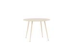 Livetastic , Weiß , Holz, Metall , Pappel , rund , 75 cm , Esszimmer, Esszimmertische, Esstische, Holztische, Esstische Holz