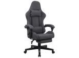 Möbelix , Grau , Metall, Kunststoff, Textil , 63x114x62 cm , Sitzfläche 360° drehbar, inklusive Armlehnen, ausziehbare Fußstütze , Büromöbel, Bürostühle, Chefsessel