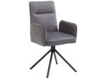 Mid.you , Grau, Schwarz , Textil , 57x92x60.5 cm ,
