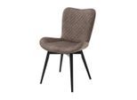 Mid.you , Schwarz, Cappuccino , Textil , Buche , 58x88x67 cm , Stoffauswahl, Gestellauswahl ,
