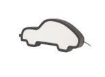 Möbelix , Schwarz , Kunststoff, Holzwerkstoff , 3.5x14x35 cm , RoHS, Europäischer Sicherheitsstandard , einfach zu transportieren , Beleuchtung, Innenleuchten, Tischlampen, Kinderzimmer Tischleuchten
