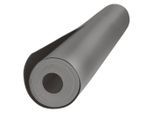 Viscoh , Anthrazit , Kunststoff , 100x1250x0.2 cm , Blauer Engel, Made in Germany ,