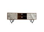 Livetastic , Sheeshamfarben , Holz , Sheesham , massiv , 150x56x35 cm , stehend, handgemacht ,
