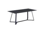 Livetastic , Schwarz, Dunkelgrau , Metall, Holzwerkstoff , rechteckig , 90x75x180 cm ,