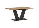 Mid.you , Holzwerkstoff , rechteckig , 90x75x150-190 cm , FSC MIX , ausziehbar , Esszimmer, Esszimmertische, Esstische, Holztische, Esstische Holz