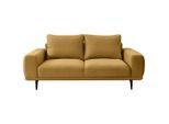 Mid.you , Gelb , Textil , Füllung: Silikon , 202x89x115 cm , Made in EU , Stoffauswahl ,