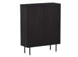 Livetastic , Schwarz , Metall, Holzwerkstoff , 80x103x30 cm , stehend ,