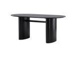 Livetastic , Schwarz , Holzwerkstoff , furniert , rechteckig , 90x75x180 cm ,
