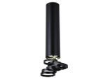 Möbelix , Schwarz , Metall , rund , 6x30x6 cm , RoHS, Europäischer Sicherheitsstandard , Beleuchtung, Innenleuchten, Deckenleuchten, Deckenleuchten rund