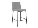 Mid.you , Grau , Metall, Textil , 52x88x47 cm ,