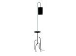 Möbelix , Schwarz , Metall , 25x34 cm , RoHS, Europäischer Sicherheitsstandard , Beleuchtung, Innenleuchten, Stehleuchten, Stehleuchten