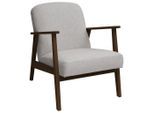Livetastic , Grau, Dunkelbraun, Beige , Textil , Buche,Buche , massiv,massiv , 63x78x78 cm , Made in EU ,