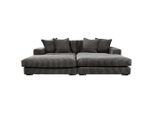 Livetastic , Grau , Textil , Füllung: Polyurethan (PUR),Polyurethan (Pur) , Ottomane links, L-Form , 285x195 cm , Made in EU , Wohnzimmer, Sofas & Couches, Wohnlandschaften, Ecksofas