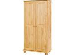 Livetastic , Naturfarben , Holz , Kiefer,Kiefer , massiv,massiv , 1 Fächer , 82x170x52 cm ,