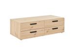 Möbelix , Eiche Artisan , Holzwerkstoff , 4 Schublade(n),4 Schublade(n) Schubladen , 110.7x35x51.9 cm ,