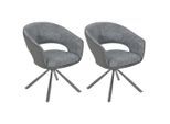 Livetastic , Dunkelgrau , Holz, Metall, Textil , Pappel , Sperrholz , 58x83x62 cm ,