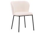 Livetastic , Schwarz, Weiß , Metall, Textil , 56x55x76 cm , abwischbar ,