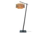 Good & Mojo , Schwarz , Holz , Bambus,Bambus , 30x176 cm , LED-Leuchtmittel austauschbar , Beleuchtung, Innenleuchten, Stehleuchten