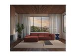 Mid.you , Rot , Textil , Ottomane links, L-Form , 304x200 cm , Made in EU ,