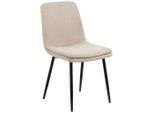 Mid.you , Beige , Textil , Füllung: Polyurethan (Pur) , 46x85.5x55 cm ,