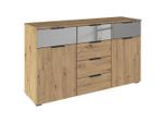 Rauch Möbel , Eiche Artisan , Holzwerkstoff , 6 Schublade(n) Schubladen , 120x81x42 cm , Blauer Engel, BQ - Bündnis für Qualität, Made in Germany ,