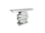 Livetastic , Silberfarben , Glas, Holzwerkstoff , rechteckig , 35.5x80x119 cm ,