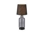Markslöjd , Schwarz , Glas, Naturmaterialien , oval , 25x61x25 cm , CE , Kippschalter , Beleuchtung, Innenleuchten, Tischlampen, Tischlampen