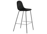 Livetastic , Schwarz , Metall, Textil , 41.5x105x43 cm ,