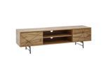 Mid.you , Braun , Holzwerkstoff , 1 Fächer , 160x45x40 cm , stehend ,