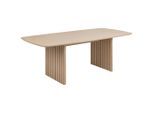 Mid.you , Weiß , Holz, Holzwerkstoff , Eiche , furniert , rechteckig , 105x76x220 cm ,