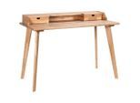 Hasena , Buchefarben , Holz , Kernbuche , massiv , 2 Schublade(n) Schubladen , rechteckig , 60x85x120 cm , Büromöbel, Schreibtische, Schreibtische