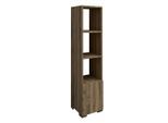 Livetastic , Nussbaumfarben , Holzwerkstoff , Holzoptik , 3 Fächer , 31x136x30 cm , stehend ,