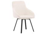 Livetastic , Schwarz, Beige , Metall, Textil , 55x88x60 cm , abwischbar ,