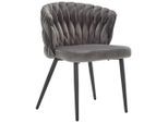 Livetastic , Grau , Metall, Textil , Füllung: Schaumstoff , 63x58x78 cm ,